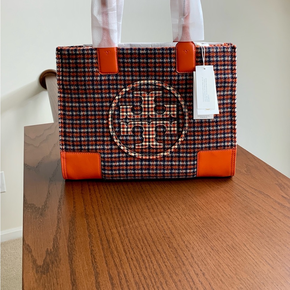 NWT Tory Burch Ella Plaid Mini Tote

“Ember Glenn Plaid Tote”